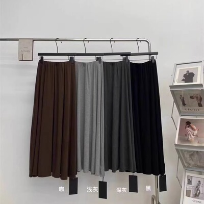 秋季时尚显瘦半身裙中长裙潮流