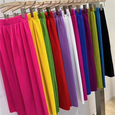 中长裙直筒裙韩版H型时尚半身裙