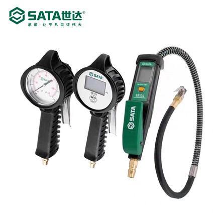 世达98103 98104轮胎气压表数显汽车加气表胎压表工具
