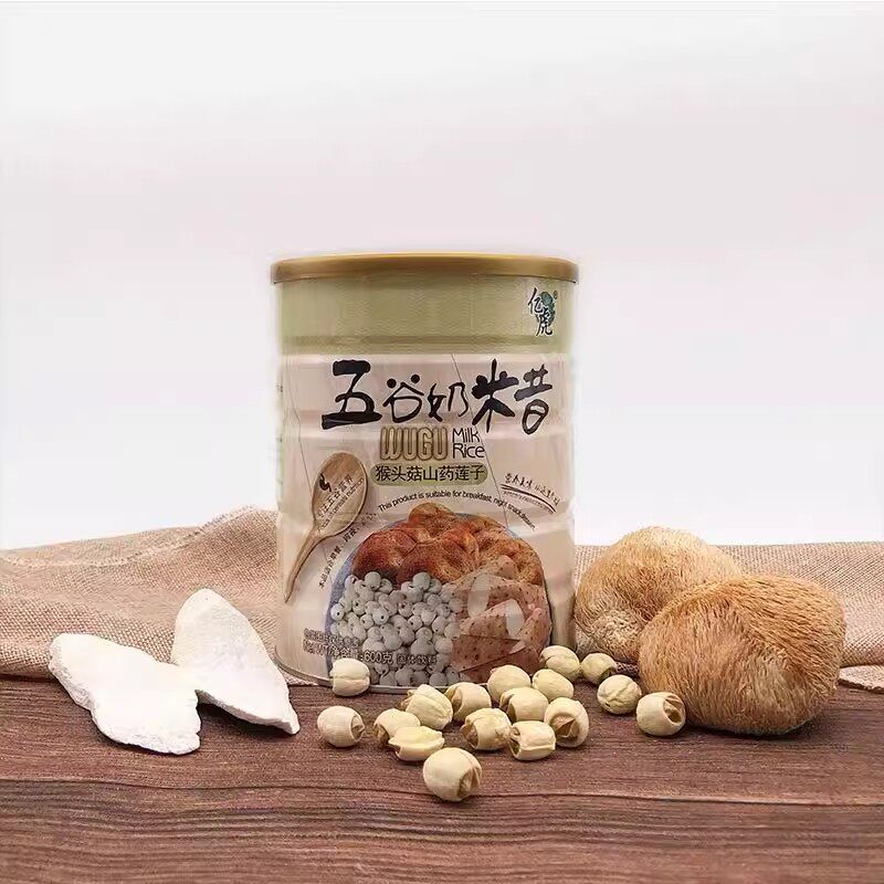 亿虎猴头菇山药莲子奶米昔五谷杂粮营养健康养胃懒人即食冲泡早餐