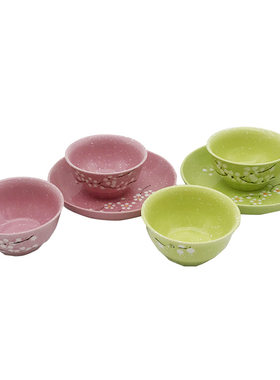 雪梅花餐厨具4碗2盘广告促销积分换购福利礼品餐具瓷器套装