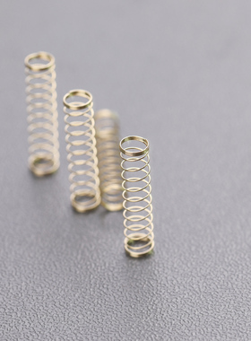 CuXiu单段镀金弹簧轴体改装客制化机械键盘18mm适配ATK68L 醉鹿