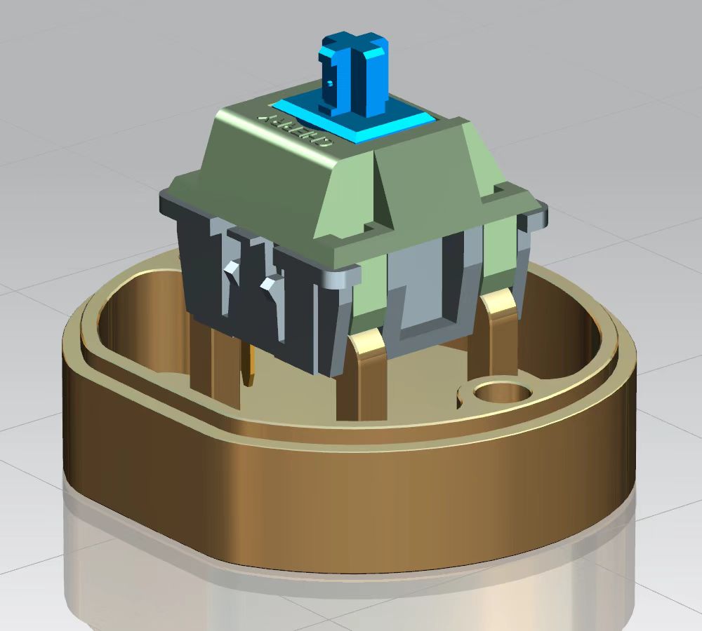 cuixumx轴CNC工艺全铜开轴器cnc