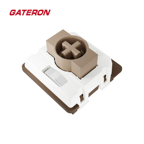 gateron佳达隆矮轴2.0巧克力矮轴微段落手感双段弹簧键盘开关
