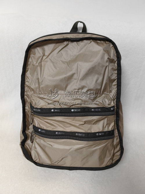 2296-C119Functional Backpack超轻材质双肩背 浅金色