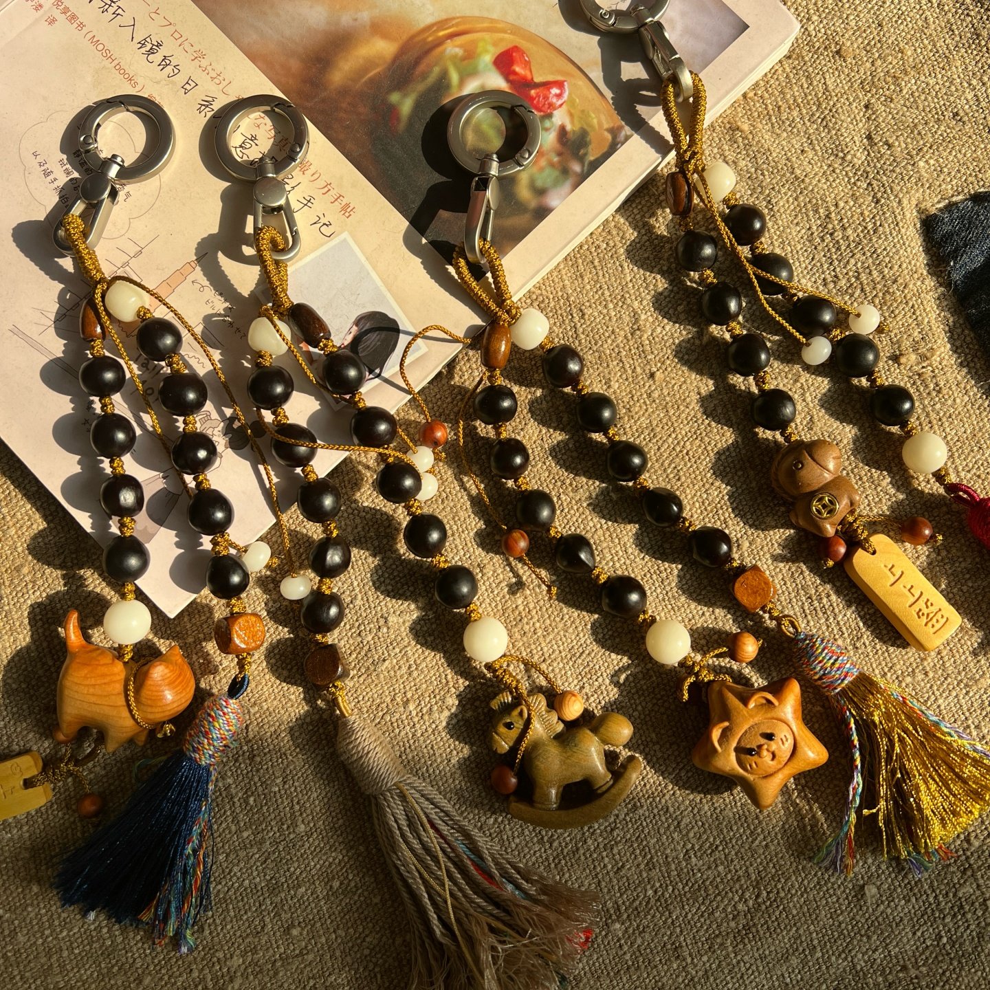 「阿董外贸」阿董原创设计纯手工编织无患子菩提包挂裤挂手机挂件,服饰配件/皮带/帽子/围巾,包挂件,淘宝优惠券,粉丝福利购,淘宝优惠卷