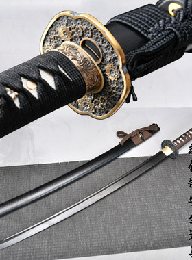 塑钢武士树脂纤维练习道具一体居合动漫木刀唐横带鞘塑料刀剑拔刀