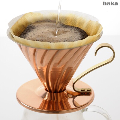 HARIO日本进口纯铜人份滤杯