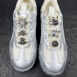 空军一号德训鞋波鞋装饰配件百搭趣味鞋花五金金属复古新潮鞋带扣