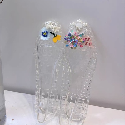 韩国新款果冻鞋配饰洞洞鞋鞋花