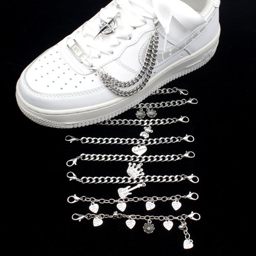 AF1锌合金链条空军一号DIY鞋链