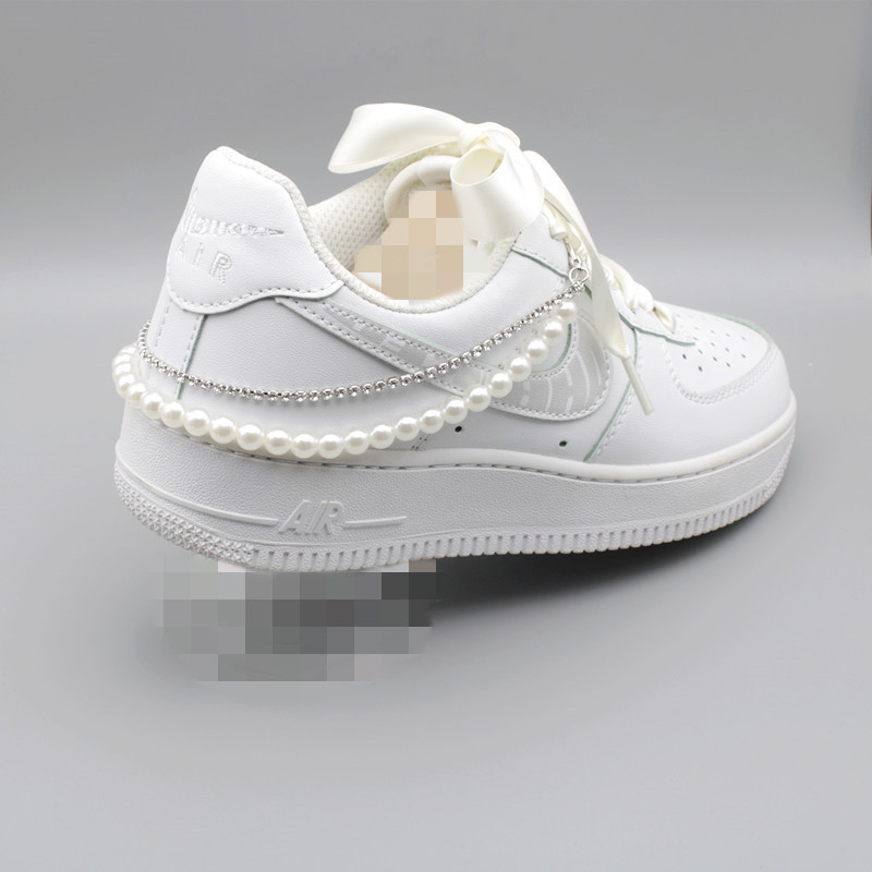 空军一号diy珍珠水钻链条配饰