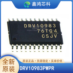 原装DRV10983PWPR 丝印DRV10983 HTSSOP-24 PWM电机驱动器控制器