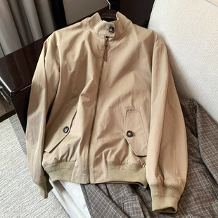 樊樊早安「曼彻斯特jacket」老钱慵懒休闲夹克女秋百搭宽松短外套