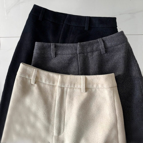 气质显瘦高腰直筒半裙