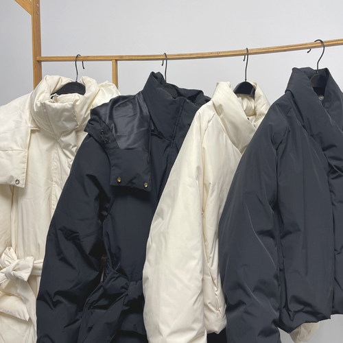 手塞羽绒棉长短款魔术贴拉链棉服