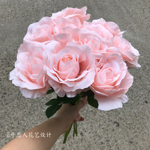 玄关橱窗仿真假装饰花