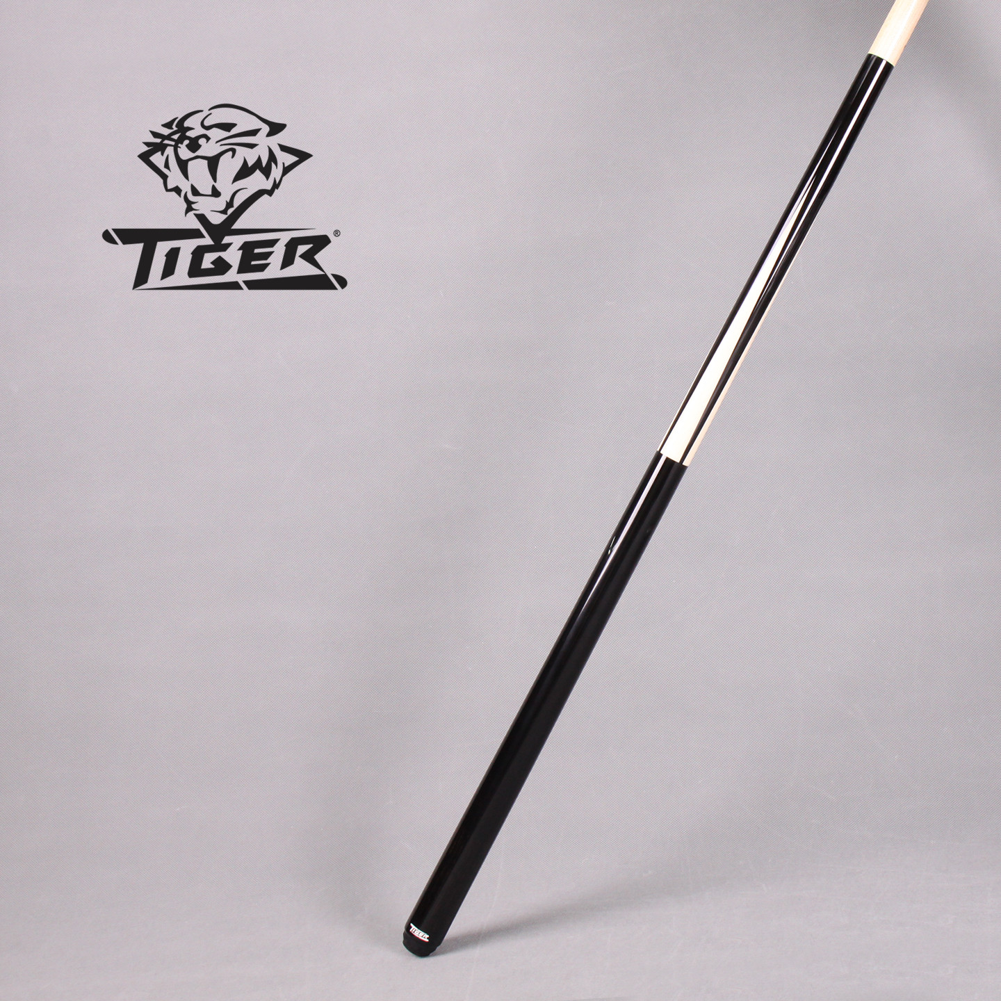 台球杆12.5mm美国TIGER炽虎牌TUX2光把插角中八球桌球美式九球杆