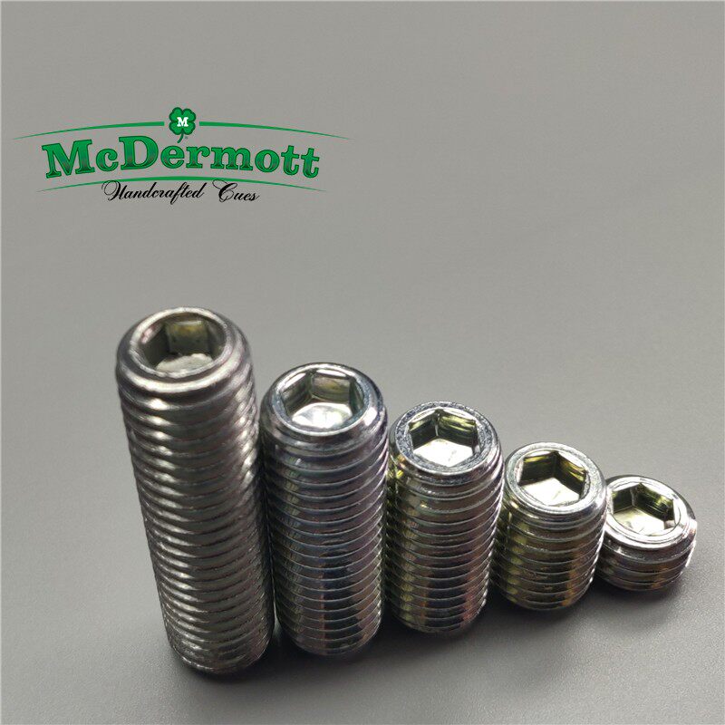 进口mit魅特台球杆九球杆原厂重量重心调节专用球杆配重螺丝螺栓