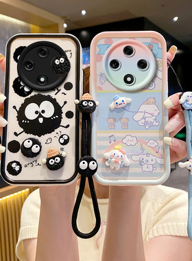 专用OPPO Reno12F 5G国际版4G手机壳新款送钢化膜Reno12 FS 5G国外版全包防摔软硅胶CPH2637保护套卡通可爱女