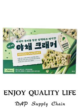 VEGGIECRACKERS葱香饼干300g