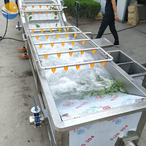 甜糯玉米气泡清洗机 气泡式 自动清洗沥水流水线 蔬菜清洗机 8