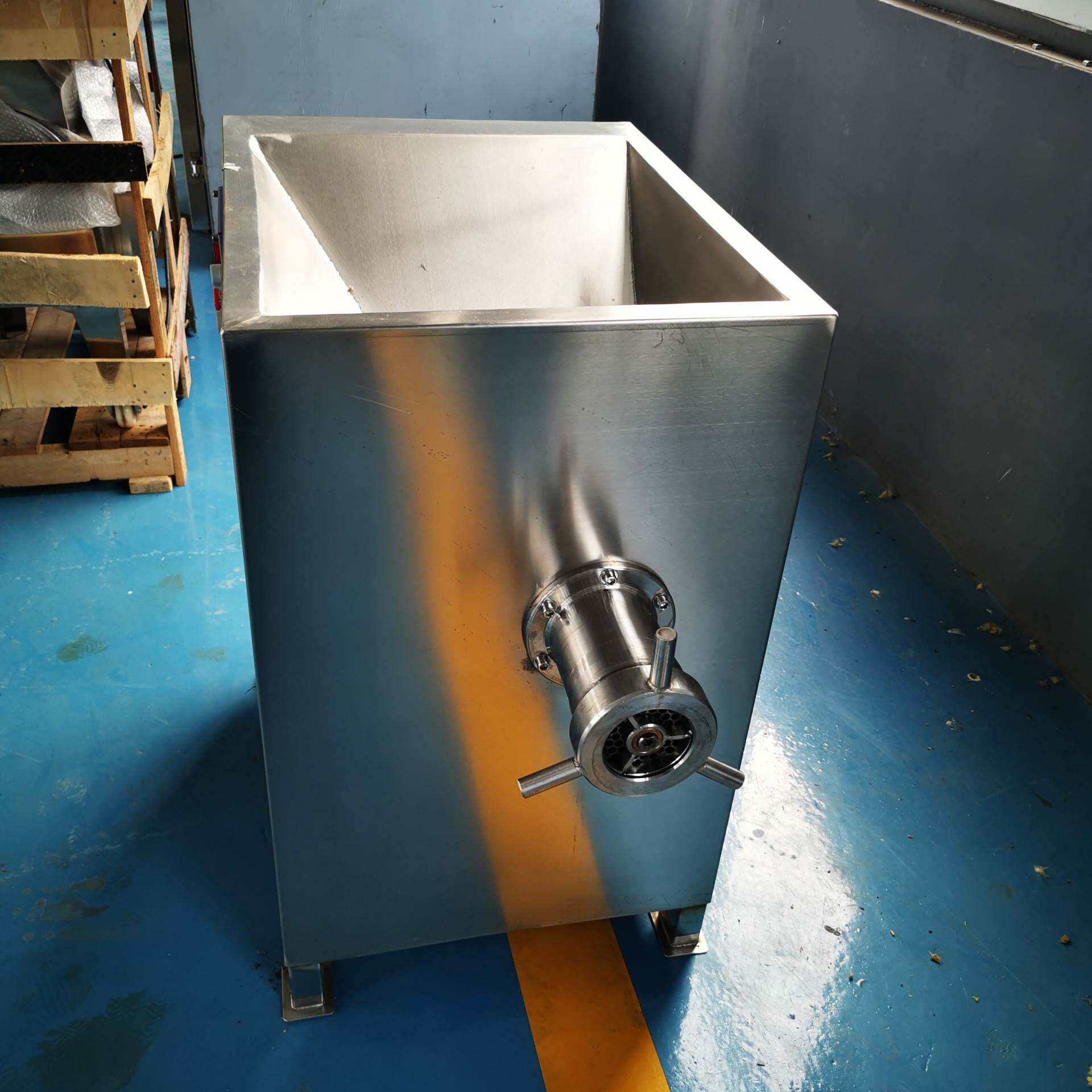 商用130型冻肉绞肉机 多功能大型绞肉机 不锈钢大肉丸子绞馅设备