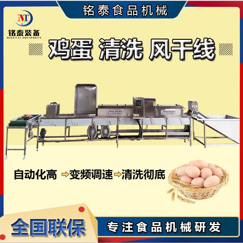 松花蛋清洗机 蛋类多排清洗流水线 蛋制品加工去泥洗蛋机设备