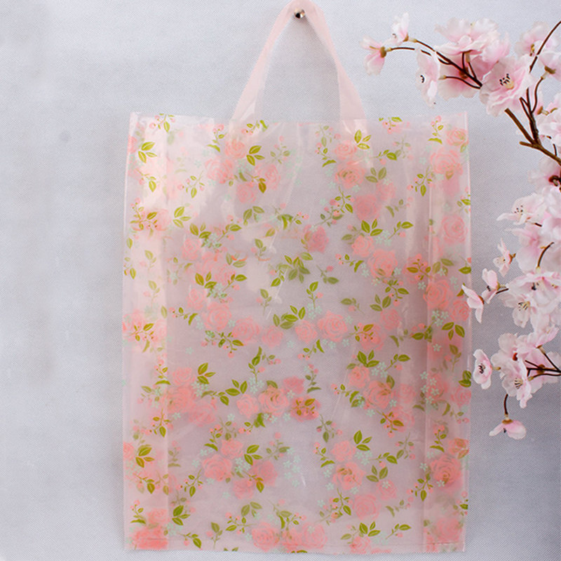服装店特厚全新PE塑料购物手提袋