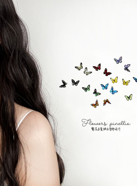 小蝴蝶12mm耳钉合集S925纯银防过敏森系高级感精致可爱小巧耳饰女