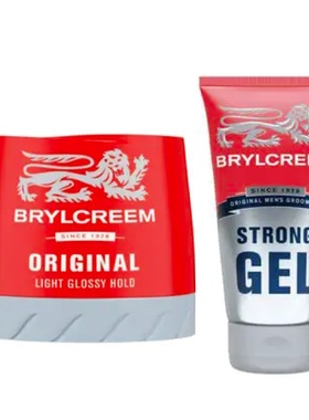 英国Brylcreem Strong Hold Hair Gel Cream Enriched发胶胶 乳