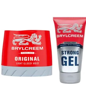 英国Brylcreem Strong Hold Hair Gel Cream Enriched发胶胶 乳