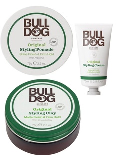 Bulldog Hair Styling Cream Clay Beard Oil Shave Gel发胶油