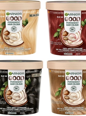 Garnier Good Permanent Hair Dye Brown Blonde No Amonia染发剂