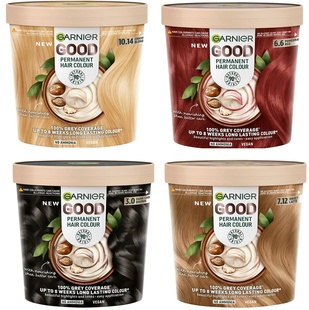 Garnier Good Permanent Hair Dye Brown Blonde No Amonia染发剂