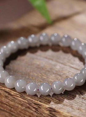 新款烟紫灰手链女送妈妈高颜值复古设计手串轻奢节日礼物