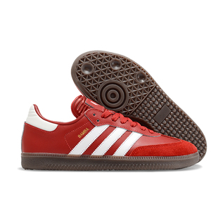 SAMBA平底MD青少年学生室内比赛袋鼠皮牛筋底ic 小李子x系列足球鞋