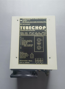 德国北宁TEBECHOP开关电源 5V 200A 维修/咨询