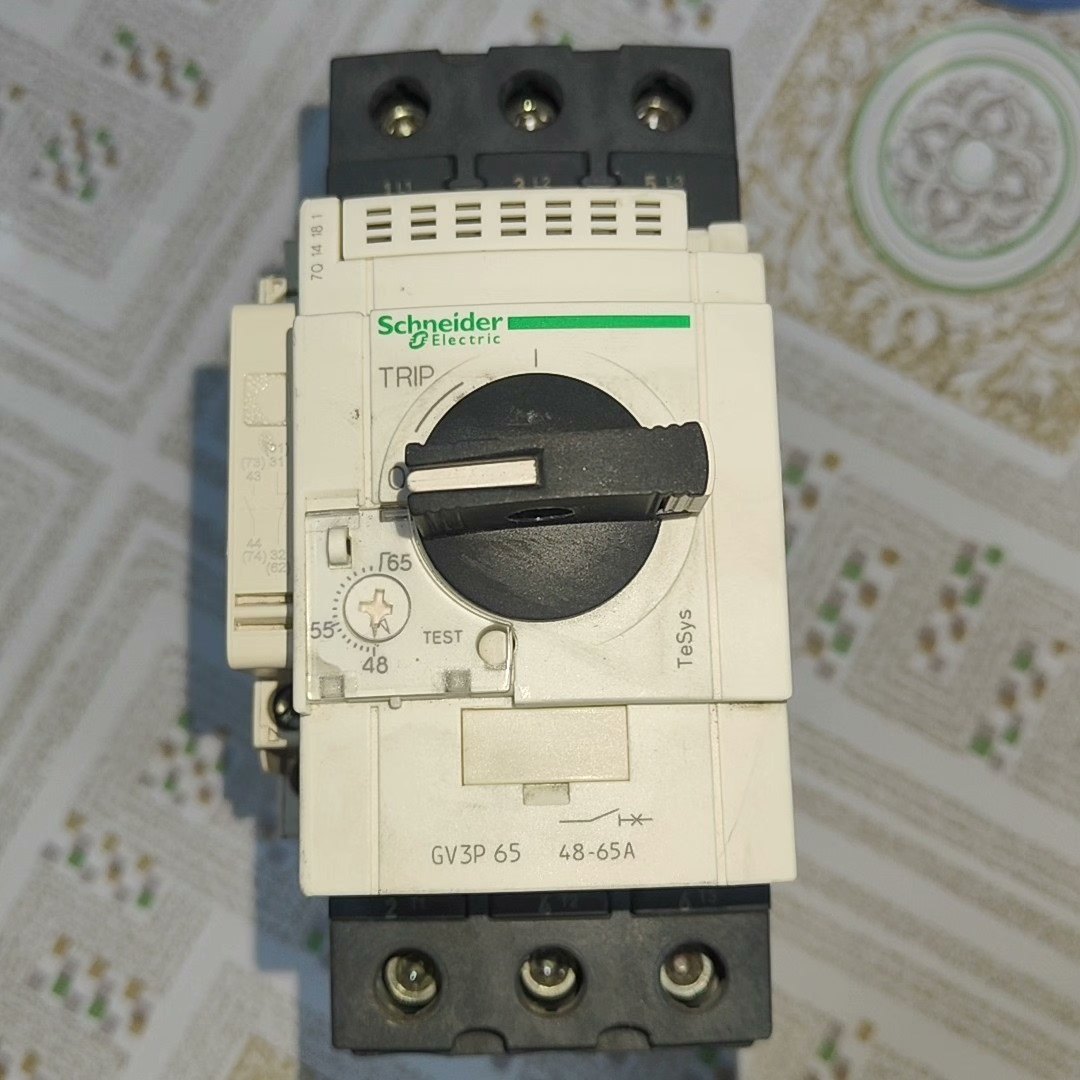 施耐德电机保护器GV3P 65 48-65A成色不错  备件/咨询