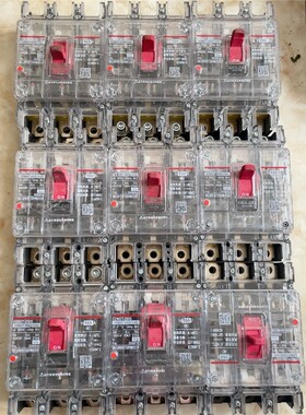 德力西透明壳3P断路器空气开关 CDM3T-250S 二手开 备件/咨询