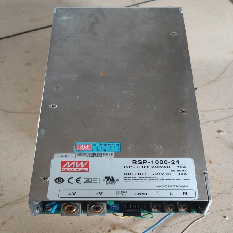 台湾明纬RSP-1000-24V    24V4 备件/咨询