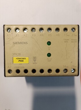 SIEMENS继电器3TK2801-0DB4安全继电器 备件/咨询