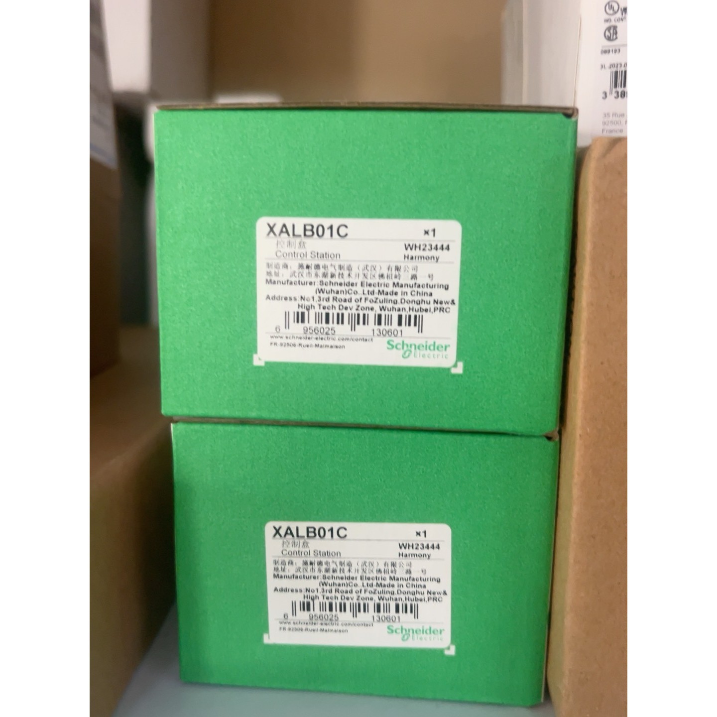 施耐德按钮盒XALB01C 数量5全新 备件/咨询