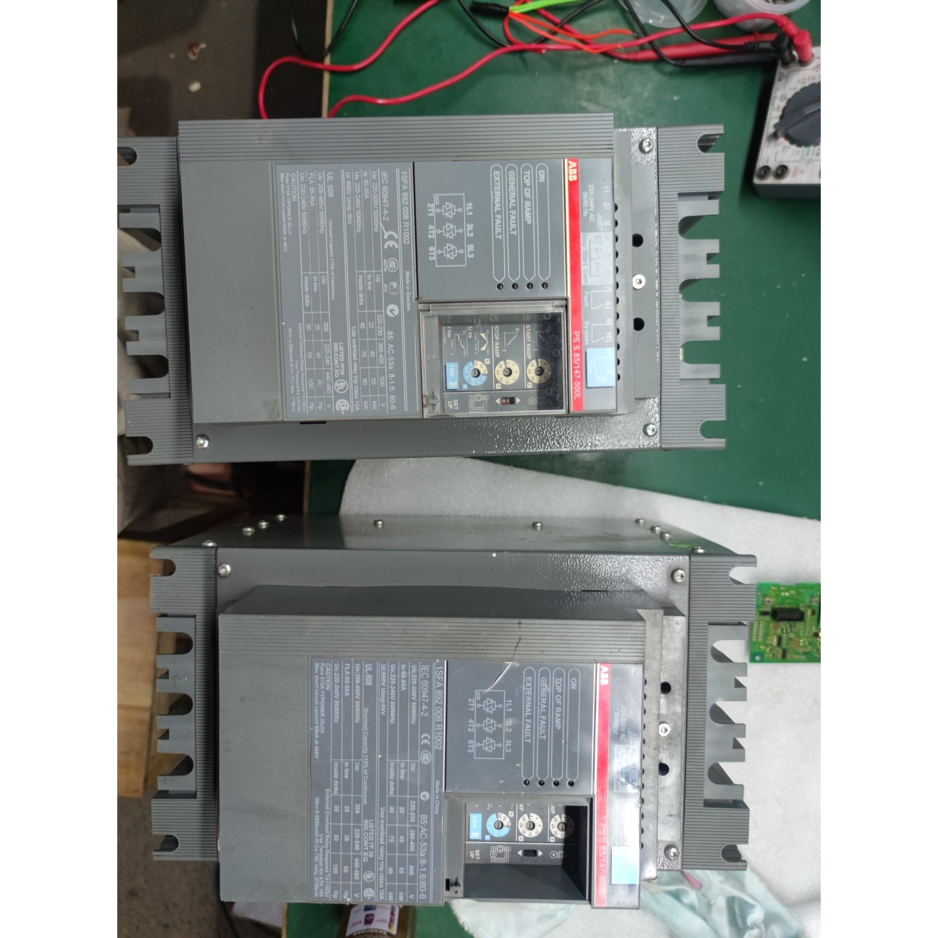 ABB软启动器 PSS85/147-500L 1SFA892 备件/咨询