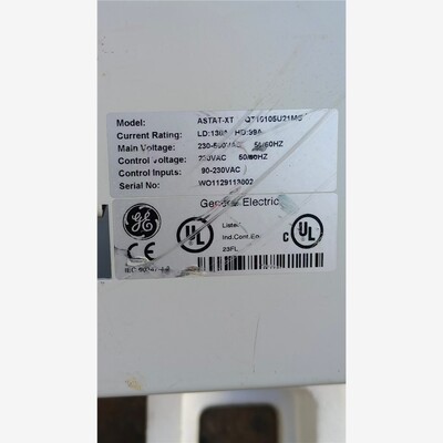 GE软启动 ASTAT-XT 拆机 QT10105U21MS 备件/咨询