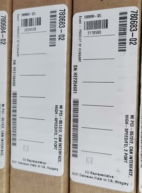 NI PCI-8512/2 780683-02 原装正品全新 备件/咨询