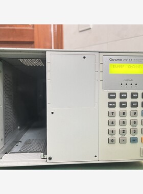 Chroma6312A电子负载机框、图片实物拍摄、通电开机显 维修/咨询