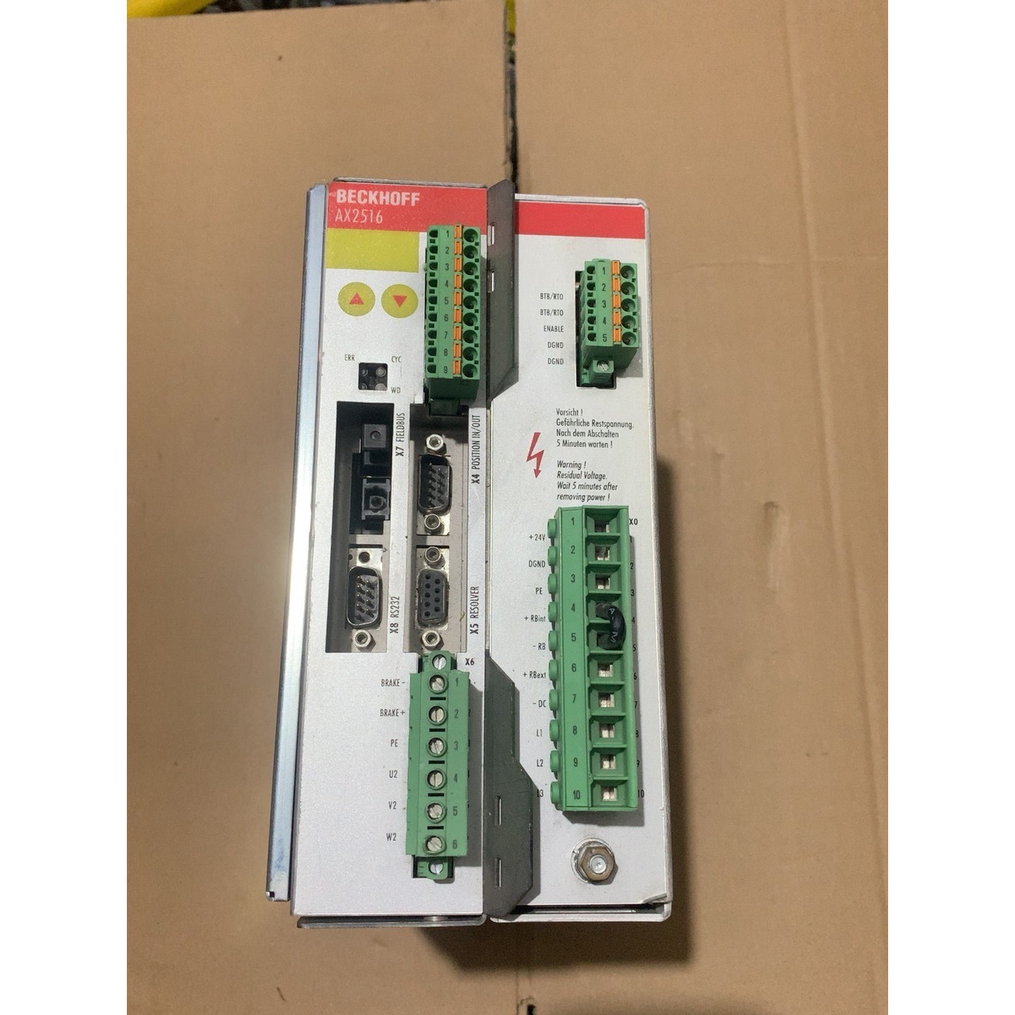 BECKHOFF倍福 AX2526-B200 备件/咨询