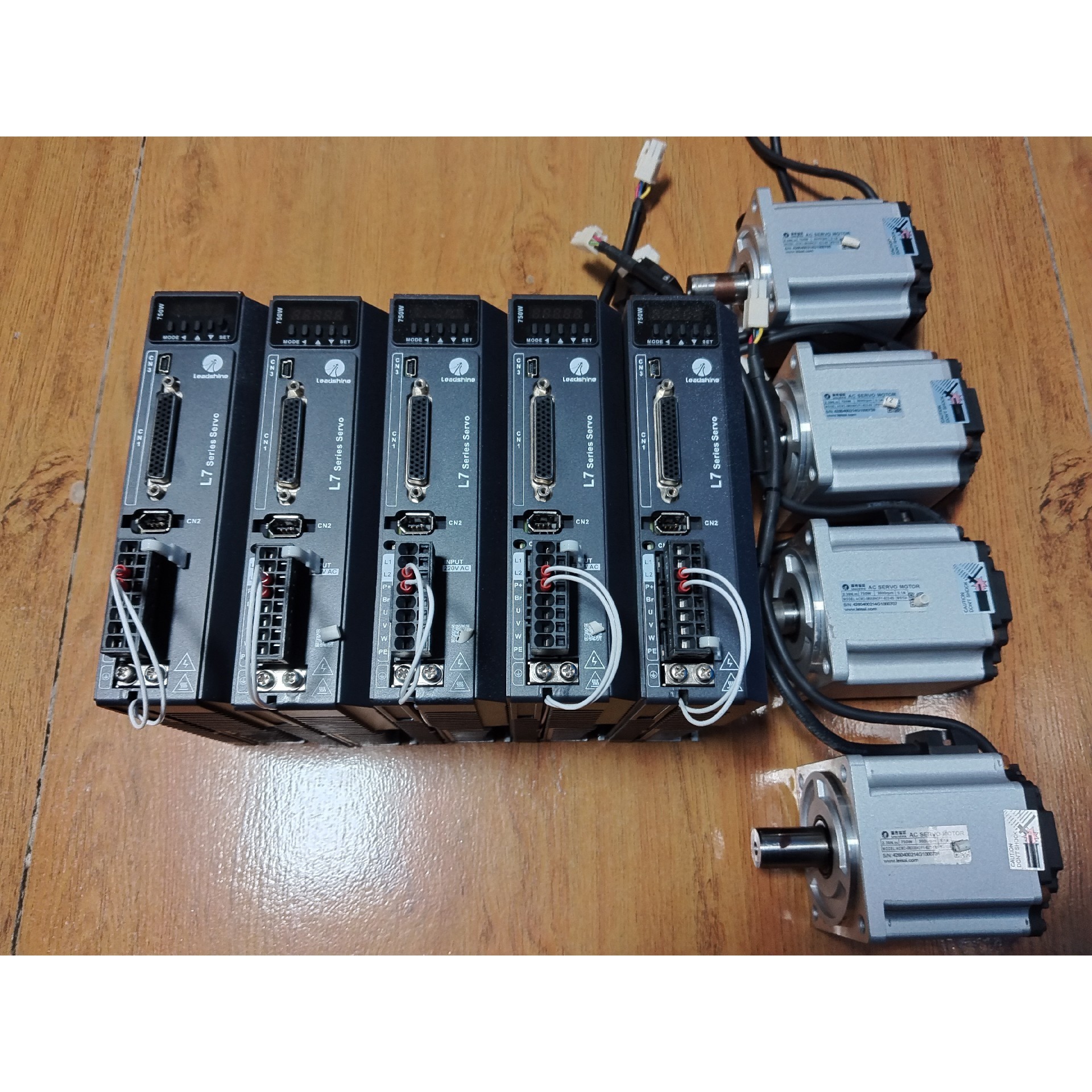 雷赛750w伺服电机套装L7-750电机ACM2-0800 备件/咨询