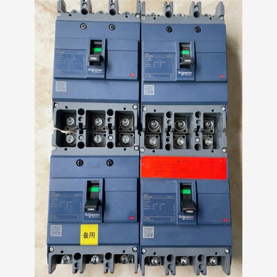施耐德新款塑壳断路器3P160安空气开关 EZD160E 1 备件/咨询